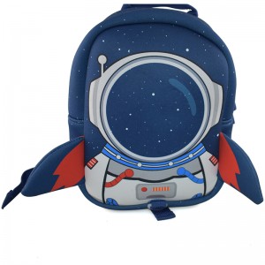 2021 Ny 3D Cute Cartoon Neoprene Animal Vandtæt Schoolbag Kids Backpack Back Pack