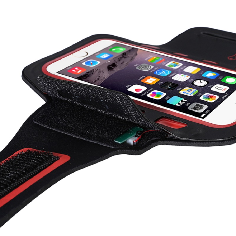 Tilpas sport Running LED armbånd telefon taske